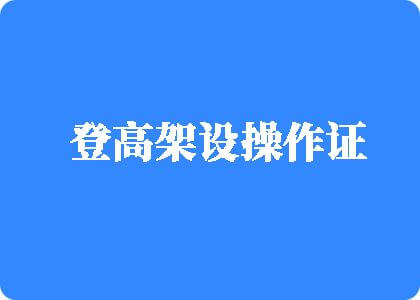 老头大黑鸡巴操操老太太肥逼登高架设操作证